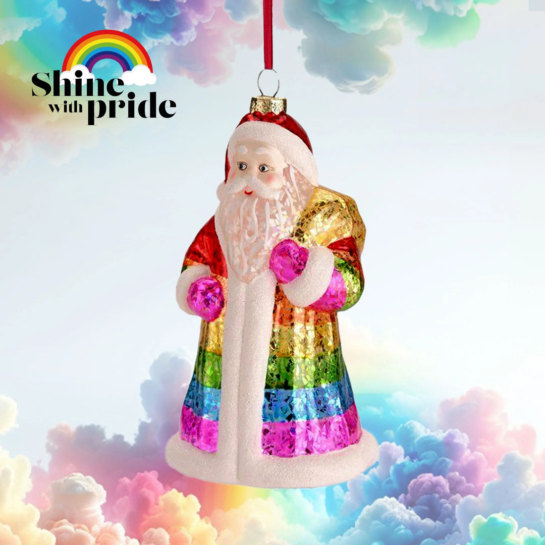 Rainbow Santa